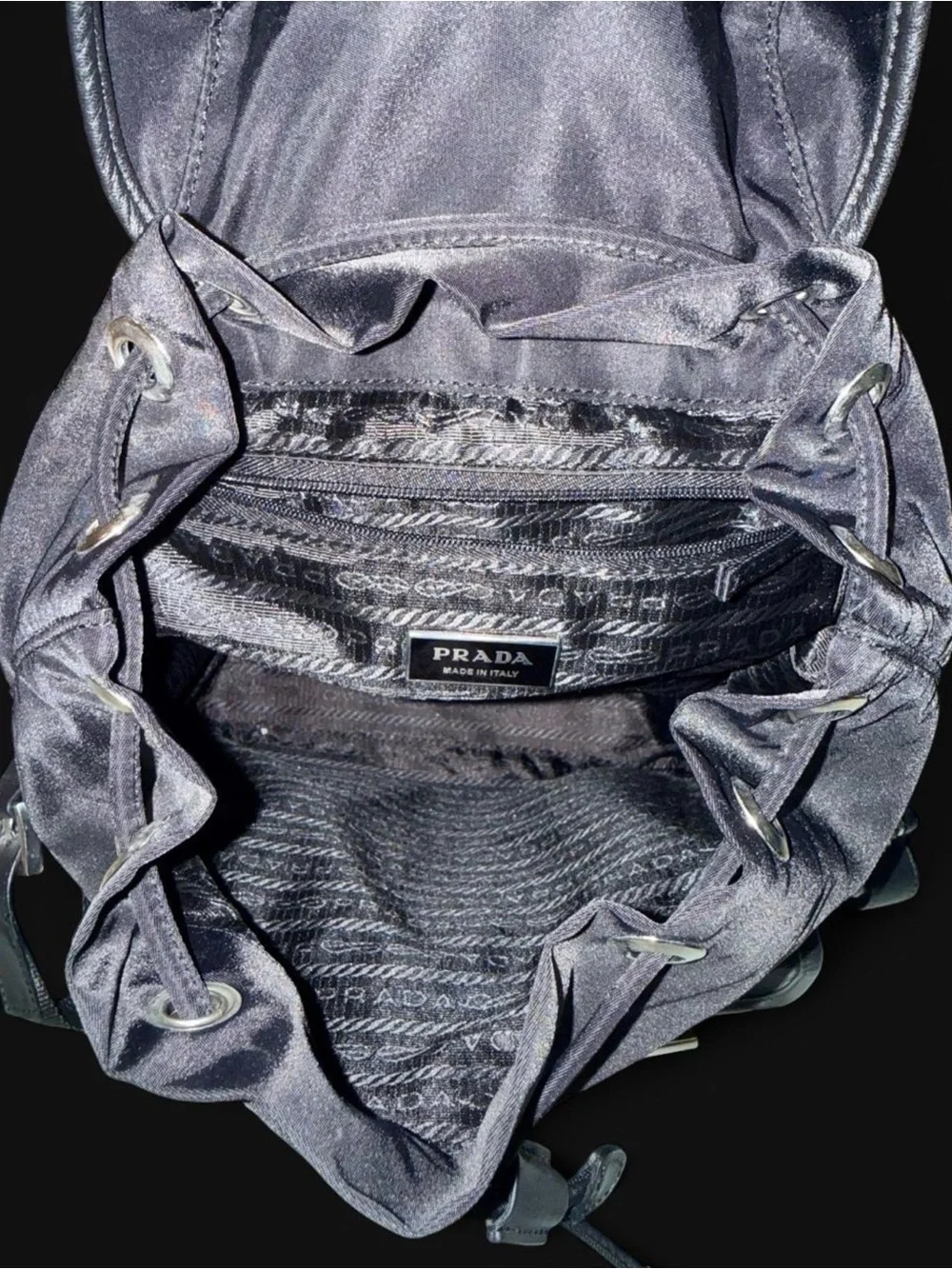 NWOT | Prada Vela Sport Nylon Backpack (Model BZ0032) in Nero (Black)
